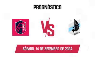 Prognóstico St. Louis City x Minnesota United