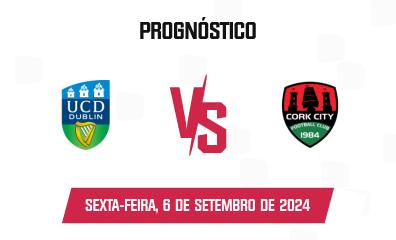 Prognóstico UCD x Cork City