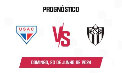 Prognóstico USAC x EC São Bernardo