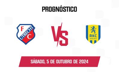 Prognóstico Utrecht x RKC Waalwijk