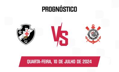 Prognóstico Vasco da Gama x Corinthians