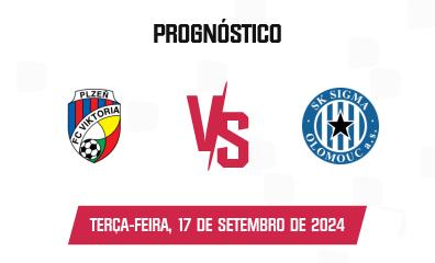 Prognóstico Viktoria Plzeň x Sigma Olomouc