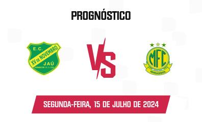 Prognóstico XV de Jau x Mirassol B