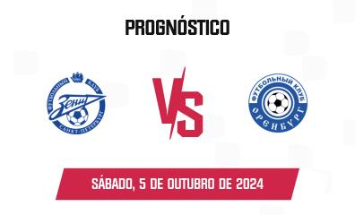 Prognóstico Zenit x Orenburg